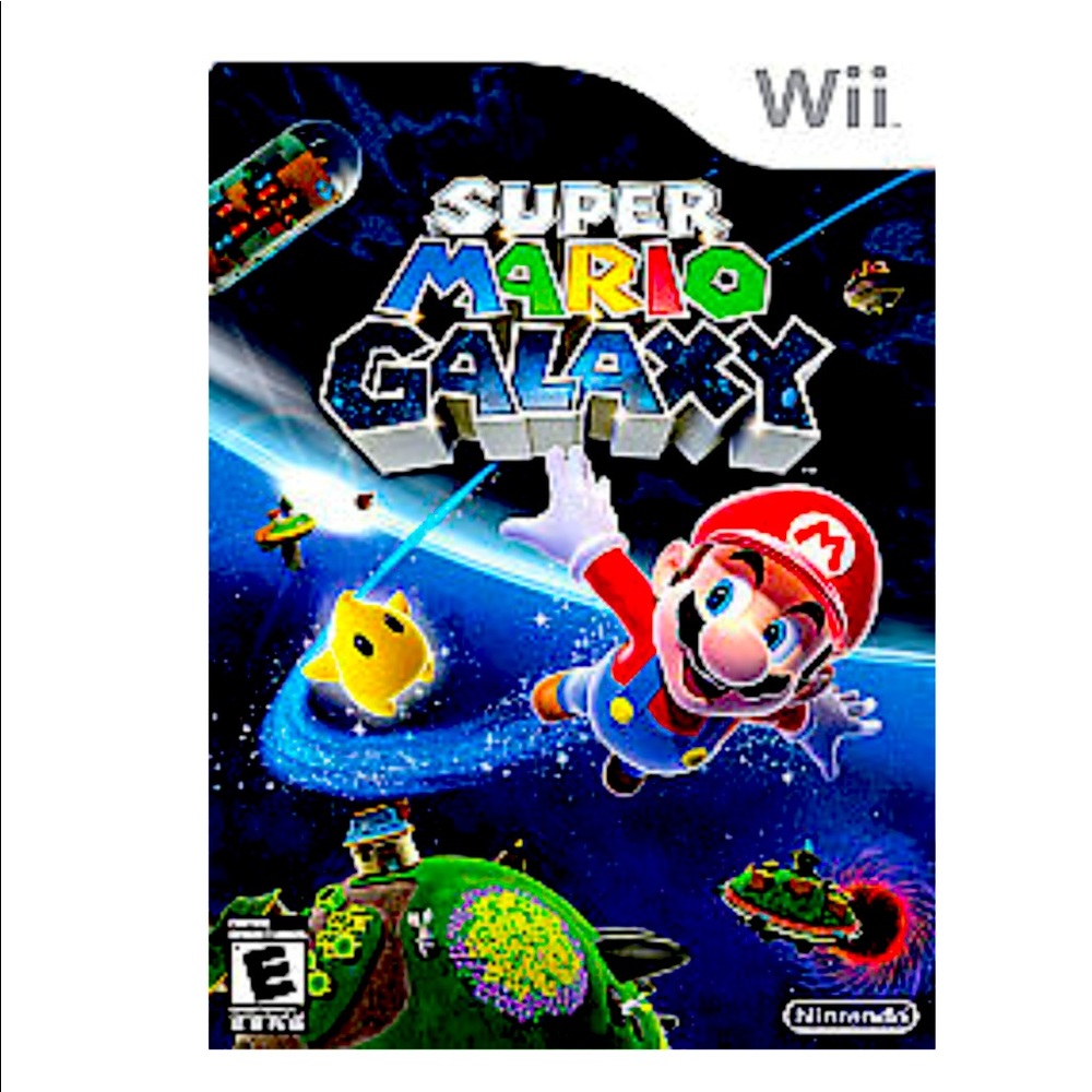 Super Mario Galaxy Rated E for Everyone